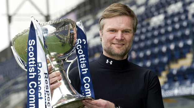 Falkirk boss Steven Pressley.