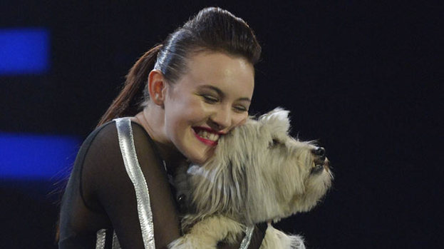 We are the champions: Ashley and Pudsey stole the show and the winner's title on tonight's BGT final