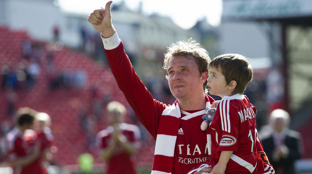 Darren Mackie spent 14 years at Aberdeen.