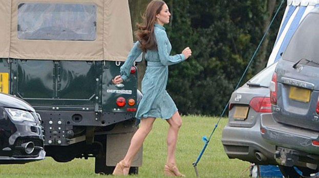 Polo: Mint fresh Kate steps out