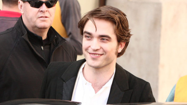 Birthday boy: Robert Pattinson was spotted hosting a party for his birthday at Claridges in London last night