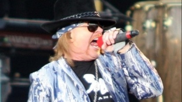 Axl Rose: Riding the Nighttrain solo