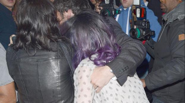 Katy Perry had to be helped out of club