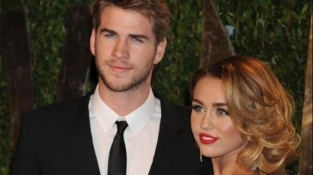 Set to marry: Miley Cyrus and Liam Hemsworth have sparked rumours they will wed this weekend