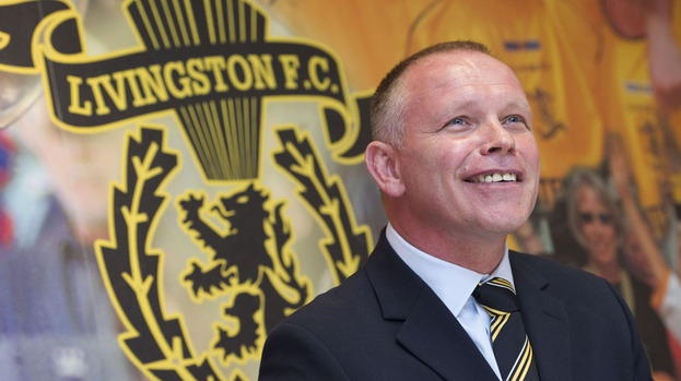 Livingston manager John Hughes