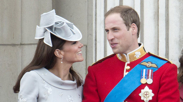 Domestic bliss: Kate Middleton and Prince William love nothing more than spending time at home together