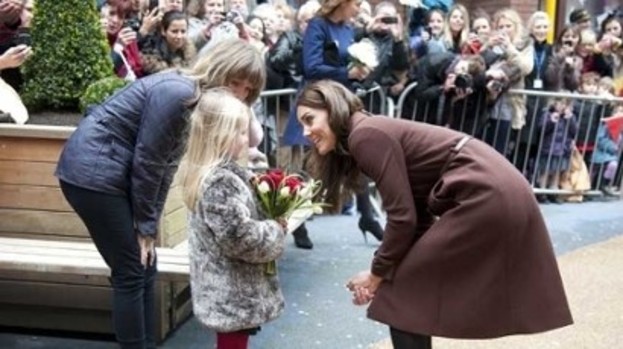 The 'pretty' Princess: Kate delights children at Alder Hey hospital