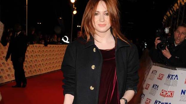 Drama, drama! Karen Gillan won Best Female Drama Performance at the 17th National Television Awards