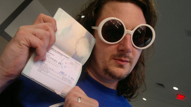 Stamp of approval: Dan Willson was allowed in