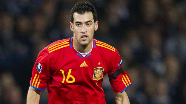 Barcelona and Spain midfielder Sergio Busquets.