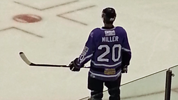 Drew Miller, Braehead Clan, October 2012.