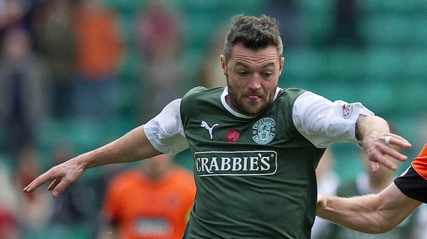 Ivan Sproule, Hibs, November 2012.