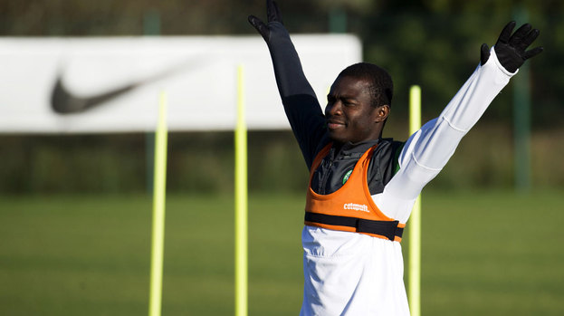 Celtic trialist Frank Acheampong