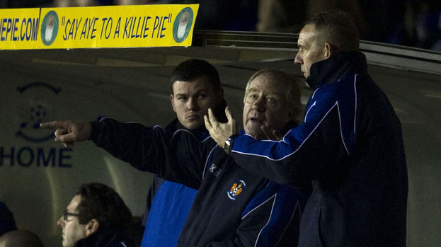 Kilmarnock manager Kenny Shiels.