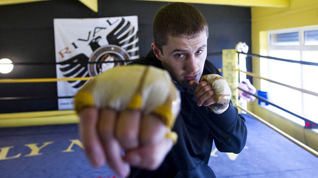 Ricky Burns, boxer, December 2012.