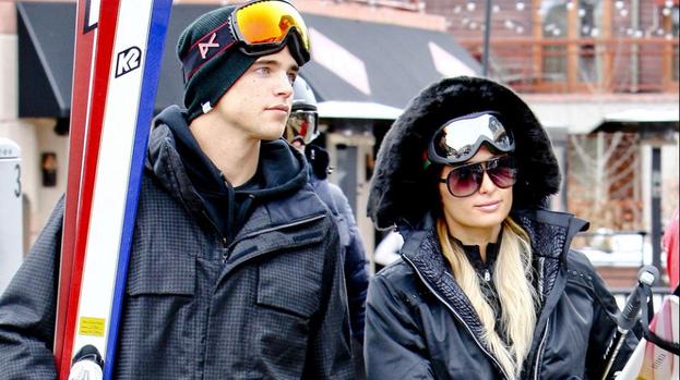 Paris Hilton's romantic Christmas break