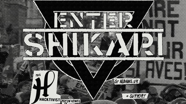 Enter Shikari 2013 tour poster