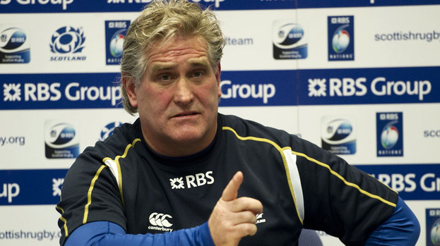 Scotland interim head coach Scott Johnson