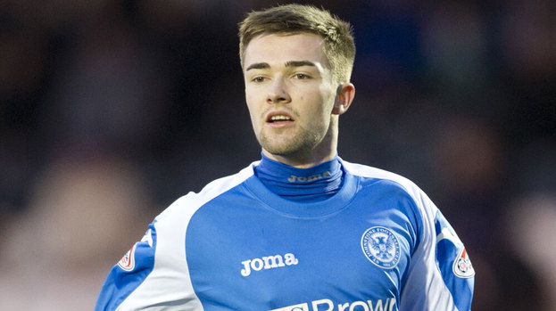 Gwion Edwards makes his St Johnstone debut