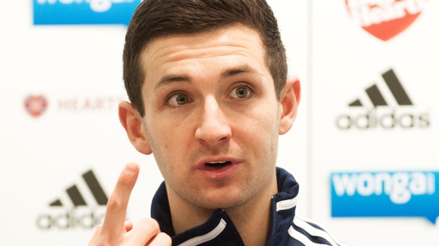 Jason Holt, Hearts, February 2013.