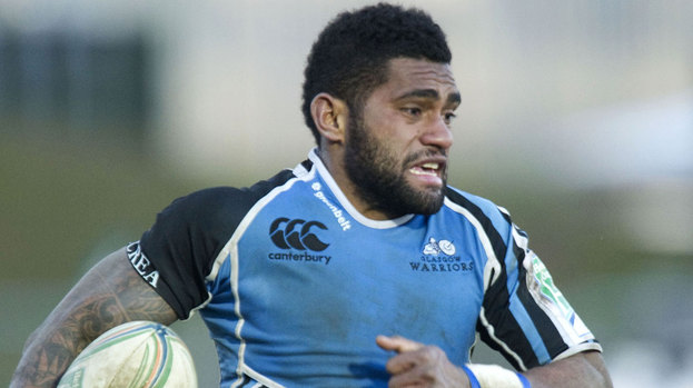 Niko Matawalu in action for Glasgow Warriors