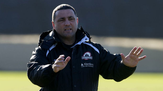 Michael Bradley, Edinburgh Rugby, February 2013.