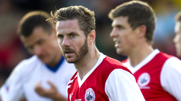 Stirling Albion midfielder Kieran McAnespie.