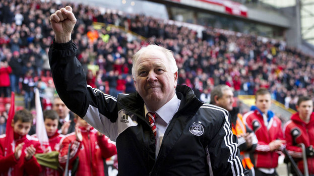 Craig Brown after Aberdeen's 2-0 home win over Hearts.