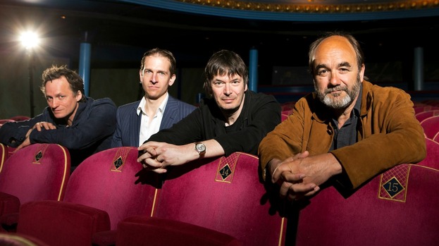 Programme Announcement: Mark Thomson, Ian Rankin and David Haig at the launch event.