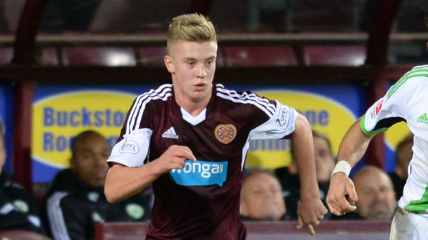 Adam King, Hearts, November 2013.