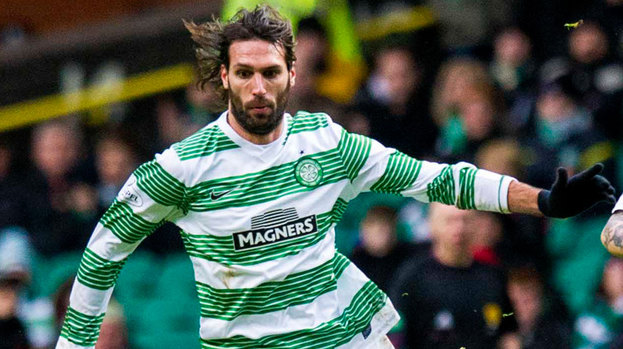 Georgios Samaras in action for Celtic