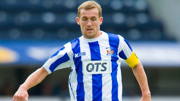 James Fowler in action for Kilmarnock