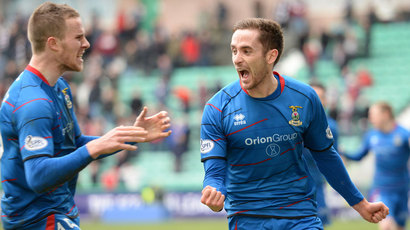 Hearts 2-2 Inverness CT (2-4 on penalties): Hughes' men make cup final