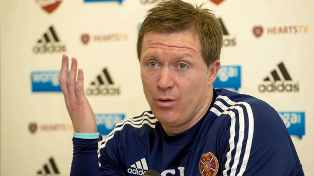 Gary Locke, Hearts, January 2014.