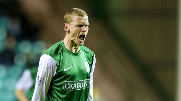 Scott Robertson, Hibernian, October 2013.