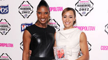Denise Lewis with Jessica Ennis, won the award for Ultimate Olympian.
