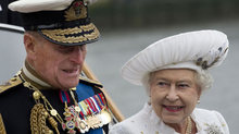 Prince Philip and Her Majesty the Queen.