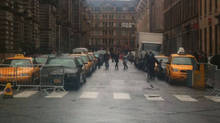 George Square is turned into Philadelphia