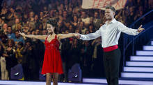 Jeff Brazier got his best score yet skating to Phantom of the Opera