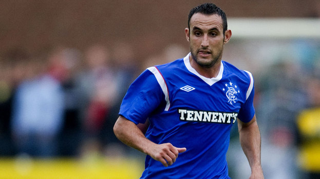 Rangers midfielder Juan Manuel Ortiz.
