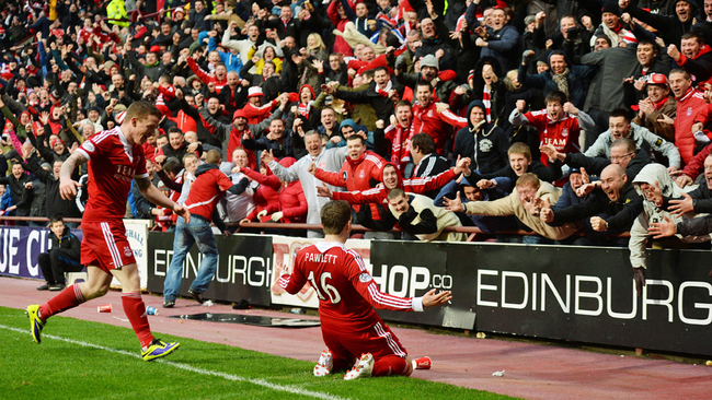 Bildergebnis für fc aberdeen fans