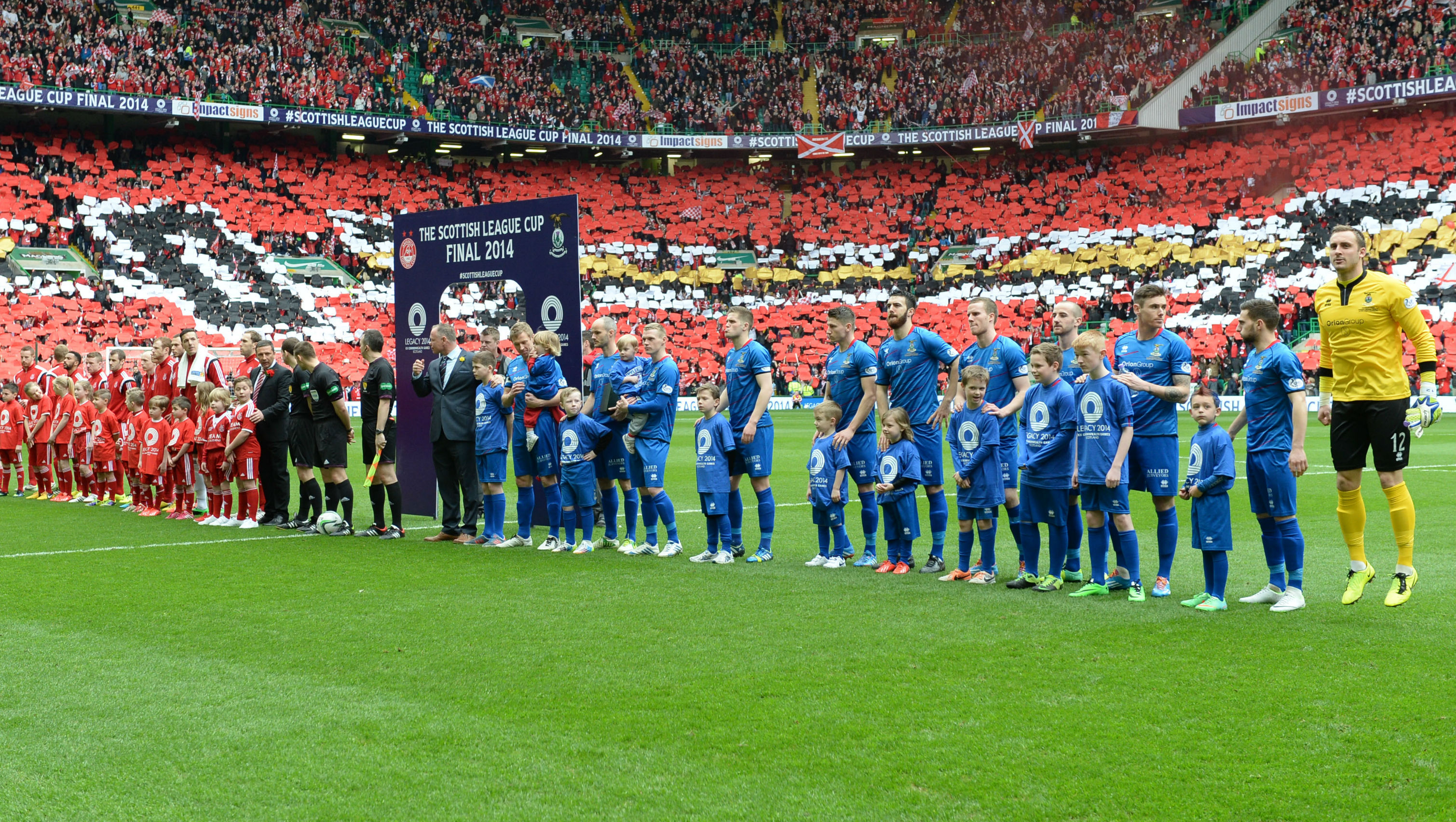 Gallery of some highlights from the Scottish League Cup Final STV