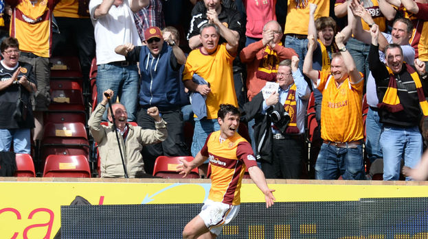 John Sutton, Motherwell, April 2014.