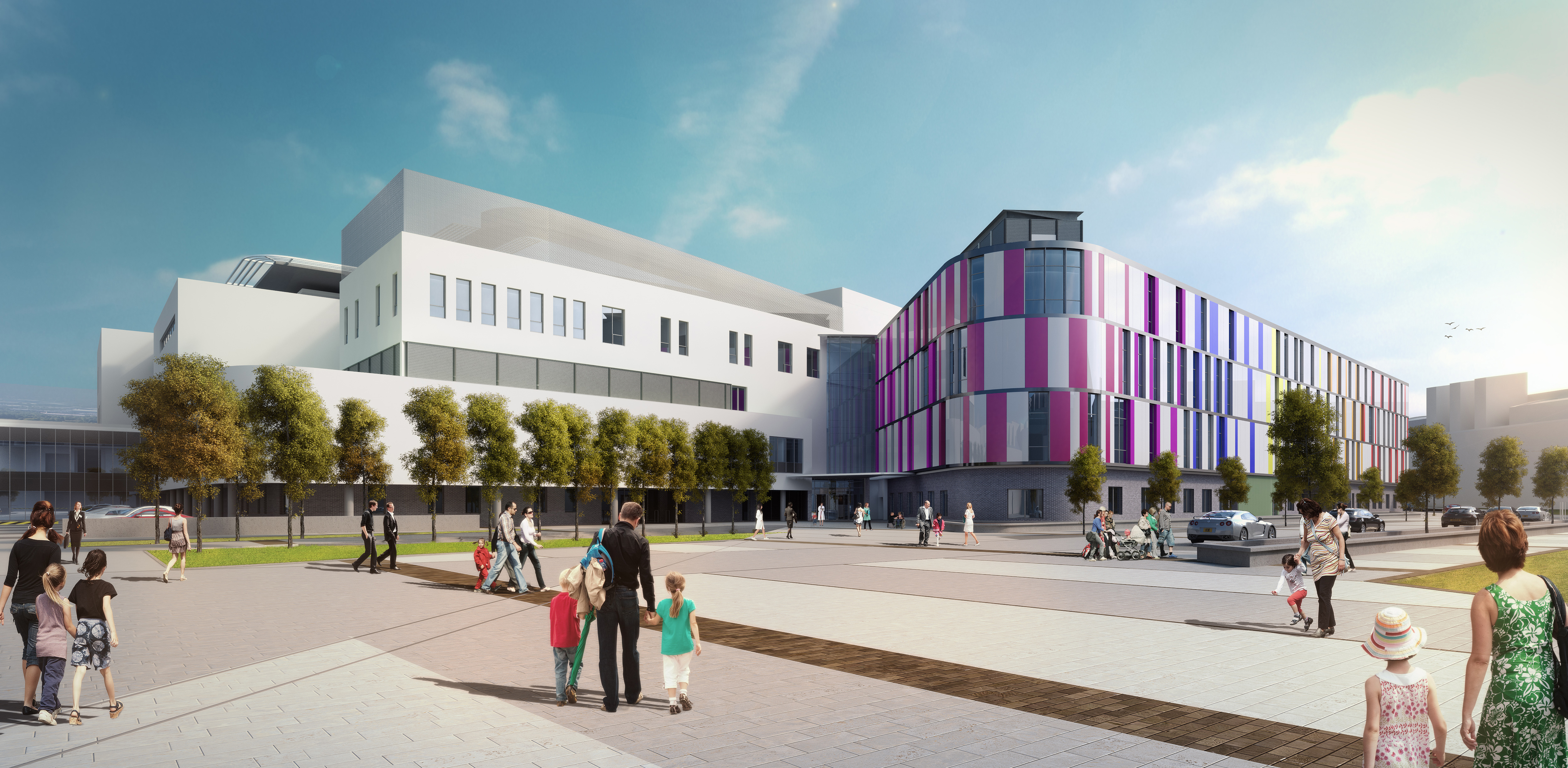 Have a look at the plans for the new Sick Kids' hospital | STV