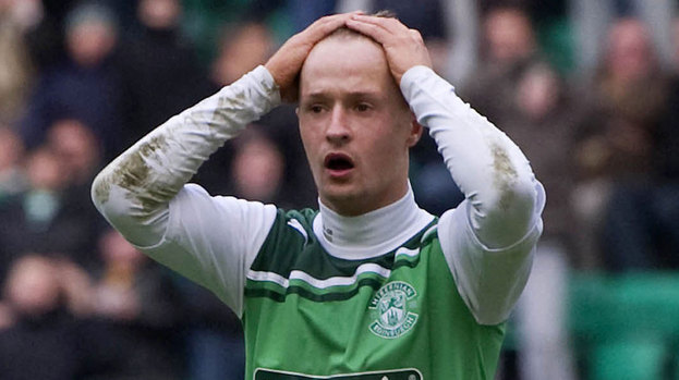 Hibernian forward Leigh Griffiths.
