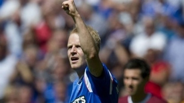Rangers forward Steven Naismith hasn't played for the club since injuring his knee in October last year.