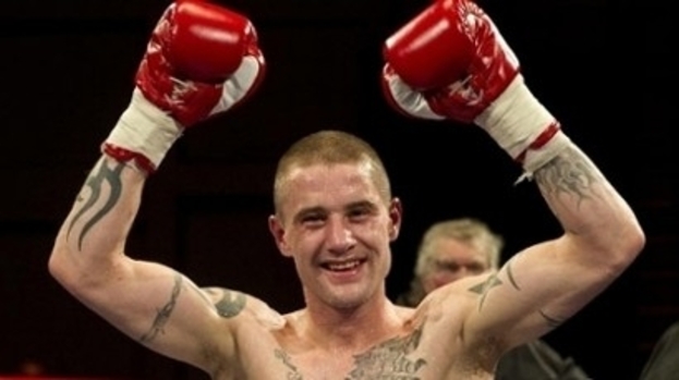 Champion: Having relinquished his super-featherweight belt, Burns is aiming to claim the lightweight title
