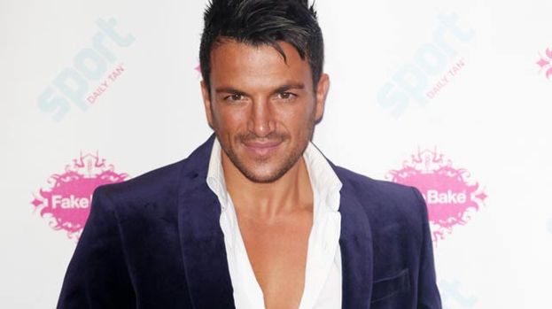 Tan-talising: Peter Andre launches new fake tan