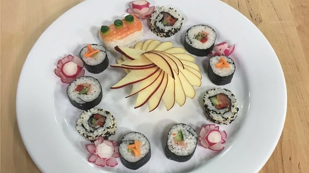 Sushi Rolls (without raw fish) For a Tenner | Talk TV | Shows