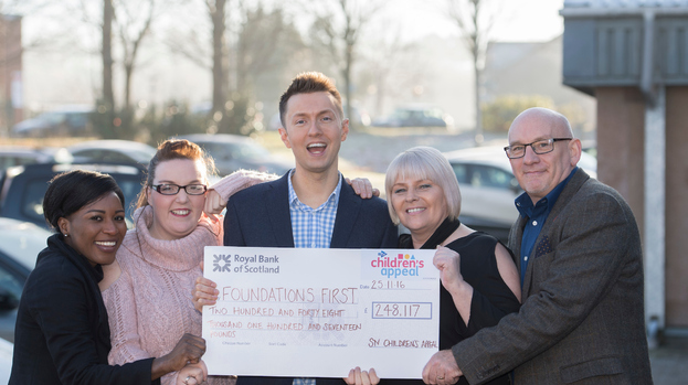 Sean Batty visits Shelter Scotland